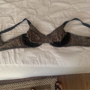 Olga Animal Print Bra 38C